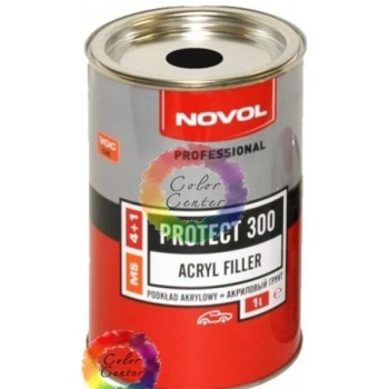 Акриловий грунт Novol PROTECT 300 4+1, жовтий, 1 л (без затверджувача)