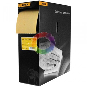 Mirka Р150 Goldflex soft  Абразив на поролоне, 115mmx1m 