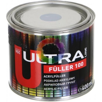 Акриловый грунт Novol  ULTRA LINE FULLER 100, черный 5+1, 400 мл (без отвердителя)