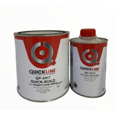 Автомобильный грунт наполнитель Quickline 4:1 Quick-Build  0,8л + отвердитель 0,2 л серый