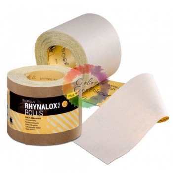  Р600 INDASA RHYNALOX PLUS LINE Износостойкие Рулоны на  Латексной Основе,  115мм х 1м