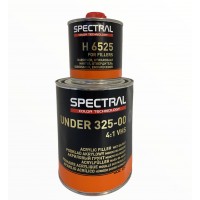 Грунт акриловый, мокрым по мокрому SPECTRAL UNDER 325–00 VHS 1л + отвердитель Н6525 0,25л, белый