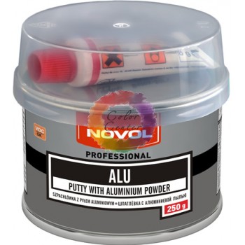 Алюминиевая шпатлевка для авто Novol ALU 0,25 кг
